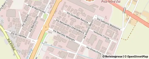 Mappa Pisa