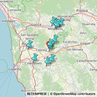 Mappa Piazza Umberto I, 56012 Calcinaia PI, Italia (11.40364)