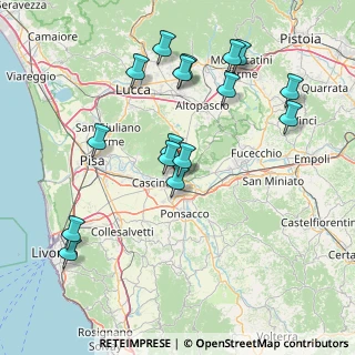 Mappa Via Vittorio Emanuele, 56012 Calcinaia PI, Italia (16.98)