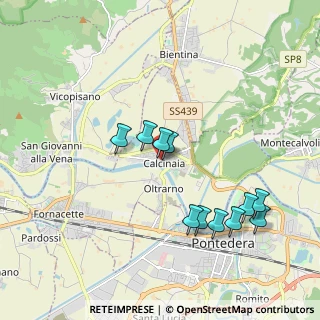 Mappa Via Vittorio Emanuele, 56012 Calcinaia PI, Italia (1.94455)