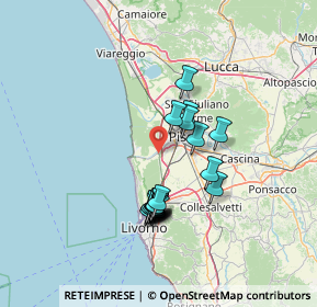 Mappa Via Deodato Orlandi, 56122 Pisa PI, Italia (12.252)