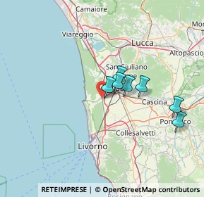 Mappa Via Deodato Orlandi, 56122 Pisa PI, Italia (29.18)