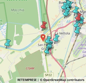 Mappa Via Deodato Orlandi, 56122 Pisa PI, Italia (2.707)