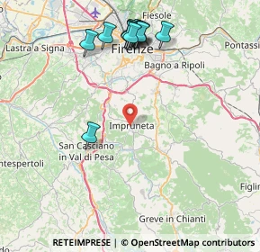 Mappa Via della Croce, 50023 Impruneta FI, Italia (9.26417)