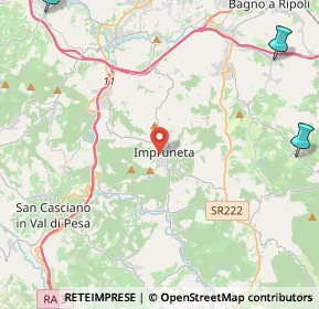 Mappa Via della Croce, 50023 Impruneta FI, Italia (8.72727)