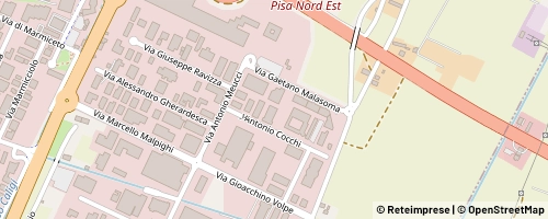 Mappa Pisa