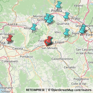 Mappa Via Santa Gonda, 56028 San Miniato PI, Italia (18.57733)