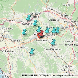 Mappa Via Giuseppe Gori, 56028 San Miniato PI, Italia (9.22231)