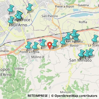 Mappa Via Giuseppe Gori, 56028 San Miniato PI, Italia (2.75947)