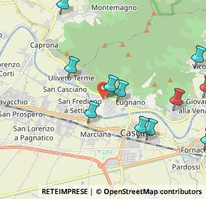 Mappa Via Giacomo Puccini, 56010 Vicopisano PI, Italia (2.57583)