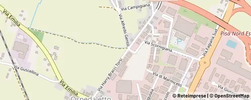 Mappa Pisa