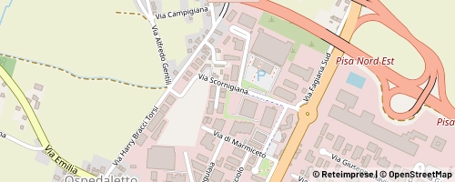 Mappa Pisa