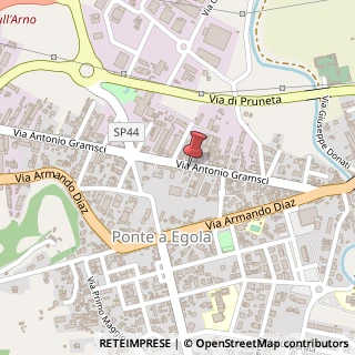 Mappa V. Gramsci, 158, 56028 San Miniato, Pisa (Toscana)