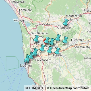 Mappa Via Aurelio Nicolodi, 56021 Cascina PI, Italia (11.564)
