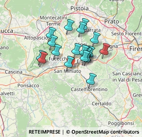 Mappa Via Sasso, 56028 San Miniato PI, Italia (10.139)