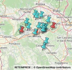 Mappa Via Sasso, 56028 San Miniato PI, Italia (9.9495)