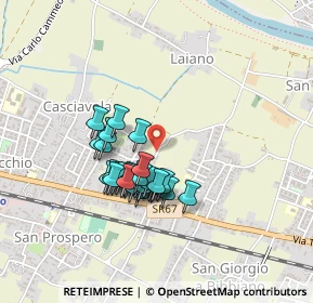 Mappa Via Trebbiano, 56021 Cascina PI, Italia (0.35)