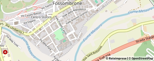 Mappa Fossombrone