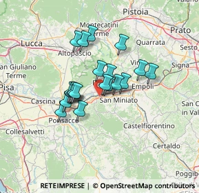 Mappa Via San Lorenzo, 56028 San Miniato PI, Italia (10.1)