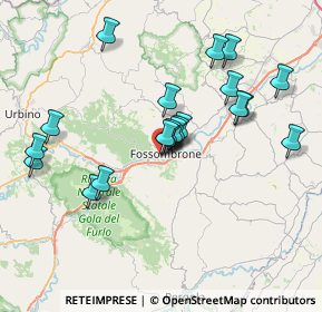 Mappa Via Umberto I, 61034 Fossombrone PU, Italia (7.168)