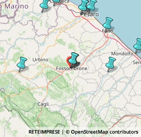 Mappa Via Umberto I, 61034 Fossombrone PU, Italia (18.825)