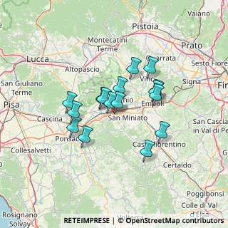 Mappa Via Piero Gobetti, 56028 San Miniato PI, Italia (10.785)