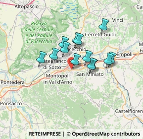 Mappa Via Piero Gobetti, 56028 San Miniato PI, Italia (5.15692)