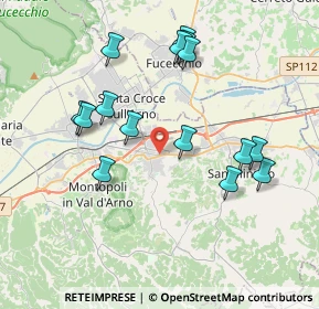Mappa Via Piero Gobetti, 56028 San Miniato PI, Italia (3.94933)