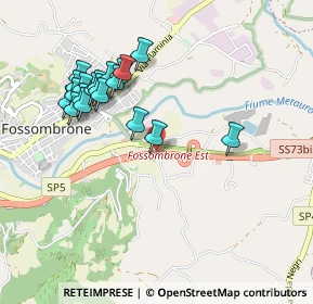 Mappa SP5 - Via Pian Di Gualdo, 61034 Fossombrone PU, Italia (0.9745)