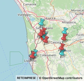 Mappa SR206, 56121 Pisa PI, Italia (11.51)