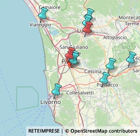 Mappa SR206, 56121 Pisa PI, Italia (14.67364)