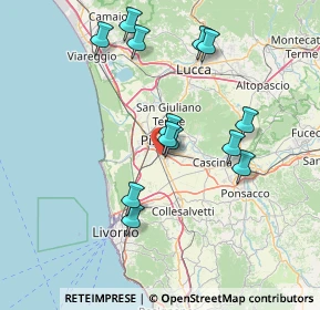 Mappa SR206, 56121 Pisa PI, Italia (14.5)