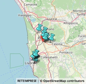 Mappa SR206, 56121 Pisa PI, Italia (9.19571)