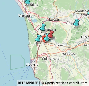 Mappa SR206, 56121 Pisa PI, Italia (24.056)
