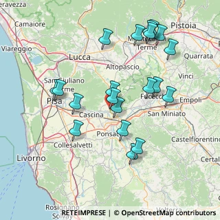 Mappa Sandro Pertini, 56012 Calcinaia PI, Italia (16.2815)
