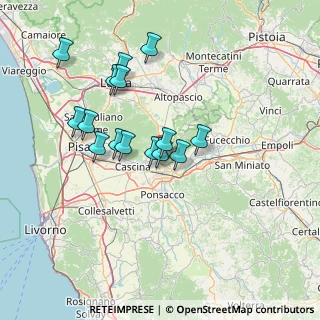 Mappa Sandro Pertini, 56012 Calcinaia PI, Italia (13.002)