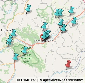 Mappa Via Passionei, 61034 Fossombrone PU, Italia (8.1985)