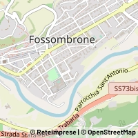 지도 Fossombrone