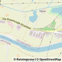 Mapa Vicopisano