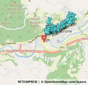 Mappa Via Fratelli Kennedy, 61034 Fossombrone PU, Italia (0.819)