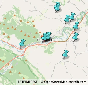 Mappa Via Fratelli Kennedy, 61034 Fossombrone PU, Italia (3.72083)
