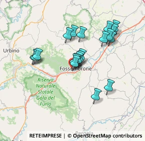 Mappa Via Fratelli Kennedy, 61034 Fossombrone PU, Italia (6.369)