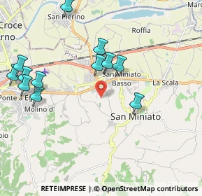 Mappa Via Cavour, 56028 San Miniato PI, Italia (2.32583)