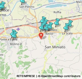 Mappa Via Cavour, 56028 San Miniato PI, Italia (2.41077)
