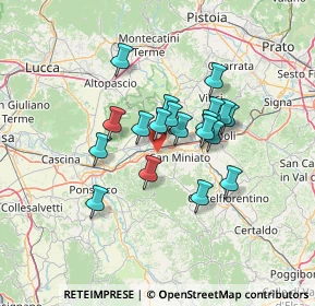 Mappa Via XXV Aprile, 56028 San Miniato PI, Italia (10.46789)