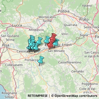 Mappa Via XXV Aprile, 56028 San Miniato PI, Italia (10.759)