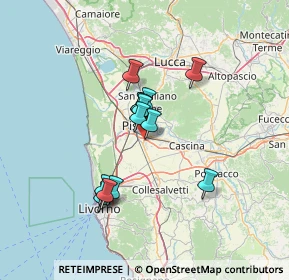 Mappa Via Giovanni Gronchi, 56121 Pisa PI, Italia (10.99714)