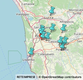 Mappa Via Giovanni Gronchi, 56121 Pisa PI, Italia (11.56)