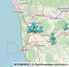 Mappa Via Giovanni Gronchi, 56121 Pisa PI, Italia (26.96083)