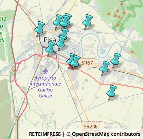 Mappa Via Giovanni Gronchi, 56121 Pisa PI, Italia (3.53538)